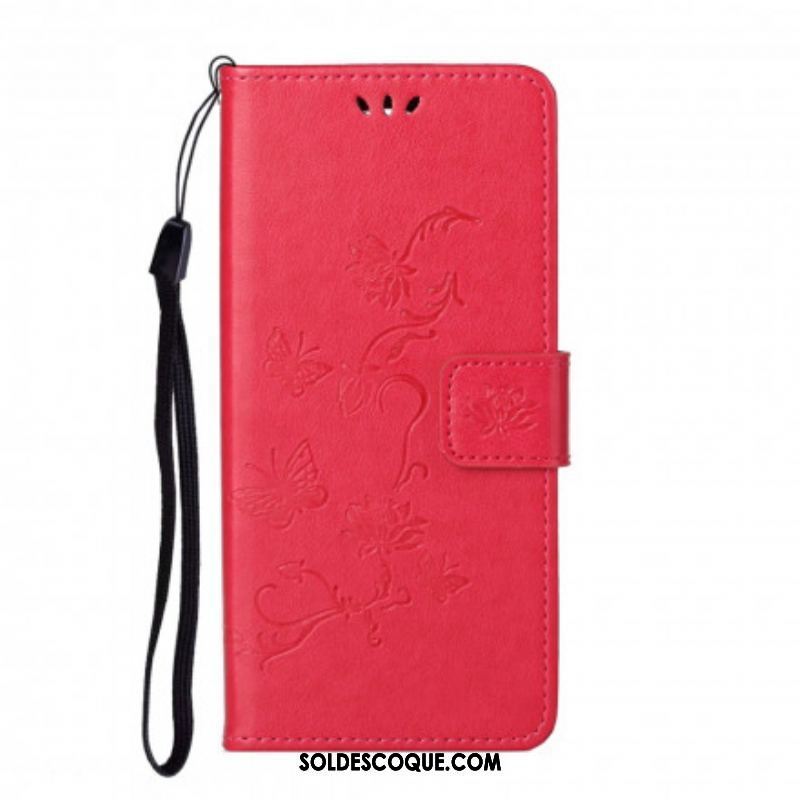 Housse Xiaomi Redmi Note 10 Pro Papillons et Fleurs