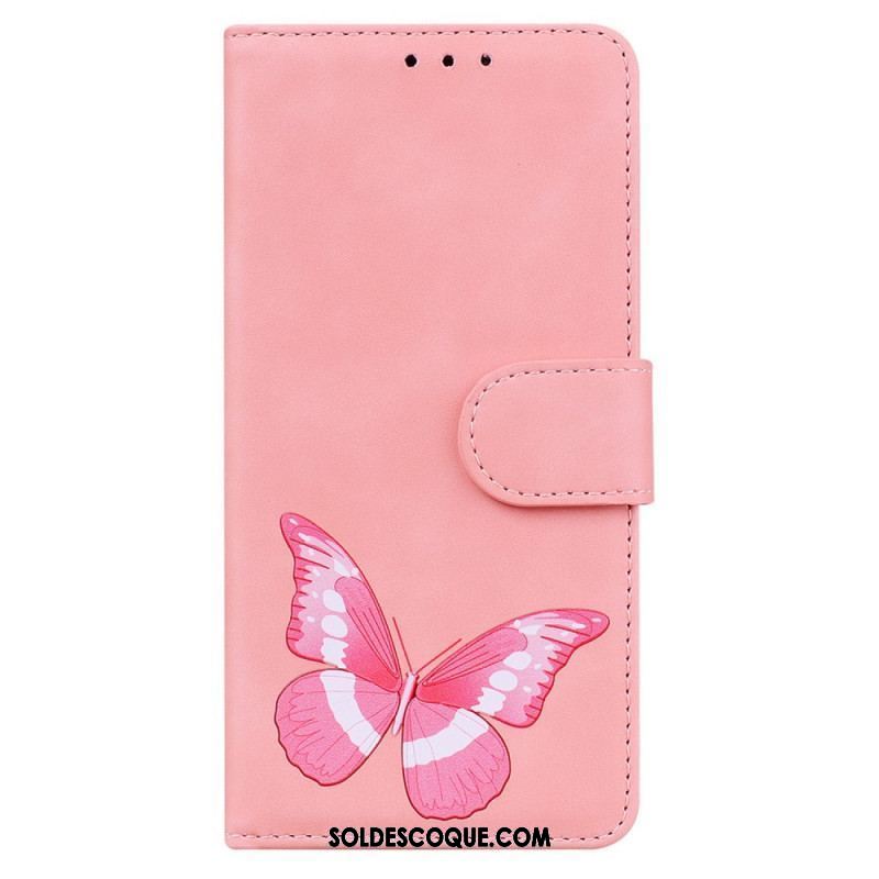 Housse Xiaomi Redmi Note 10 Pro Skin-Touch Papillon