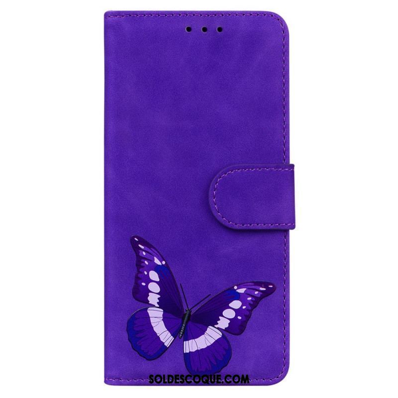 Housse Xiaomi Redmi Note 10 Pro Skin-Touch Papillon