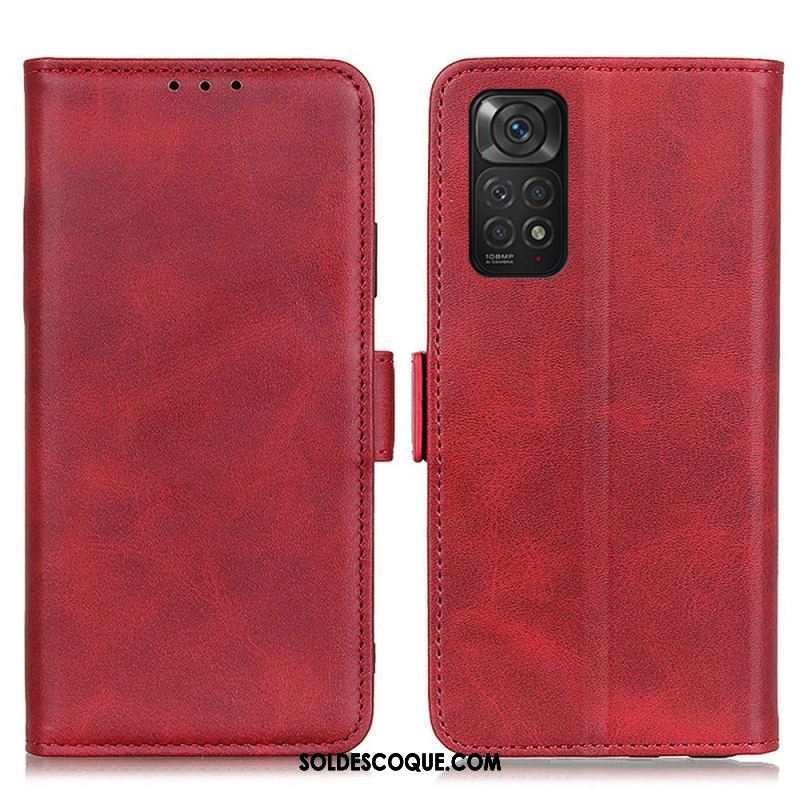 Housse Xiaomi Redmi Note 11 / 11s Double Rabat