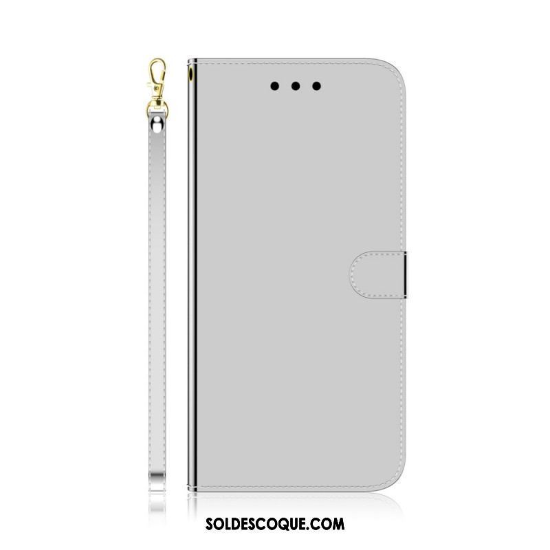 Housse Xiaomi Redmi Note 11 / 11s Simili Cuir Couverture Miroir