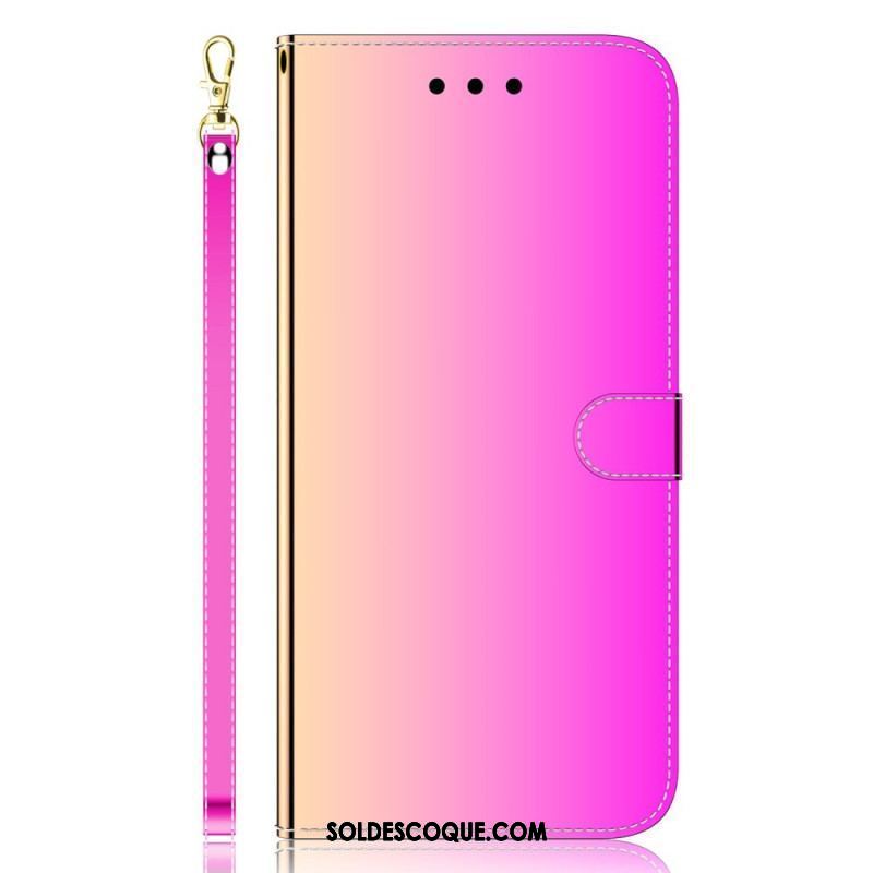 Housse Xiaomi Redmi Note 11 Pro / Note 11 Pro 5G Simili Cuir Couverture Miroir