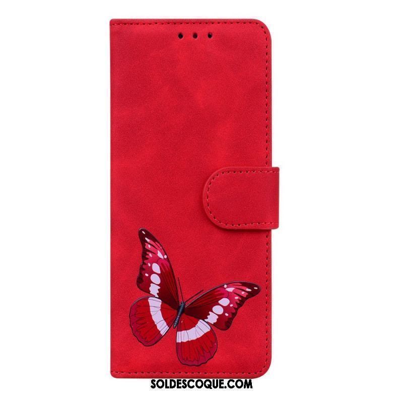 Housse Xiaomi Redmi Note 11 Pro / Note 11 Pro 5G Skin-Touch Papillon