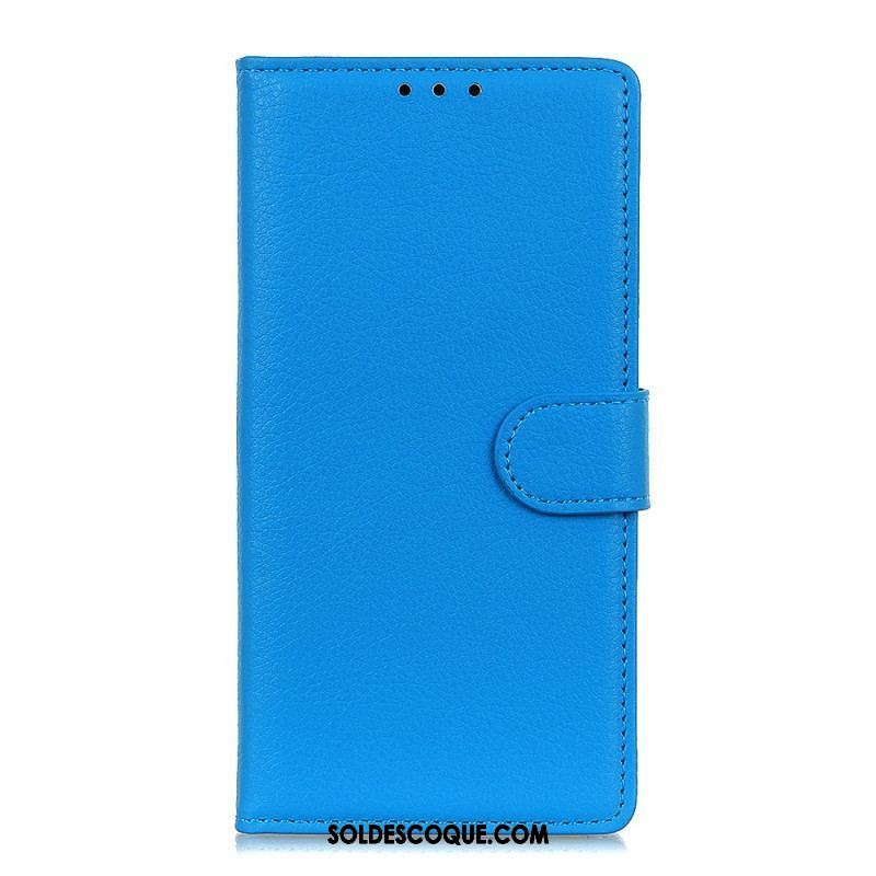 Housse Xiaomi Redmi Note 11 Pro Plus 5G Cuir Litchi Traditionnel