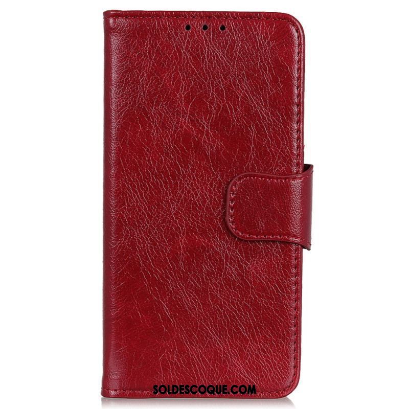 Housse Xiaomi Redmi Note 12 4G Cuir Nappa Fendu