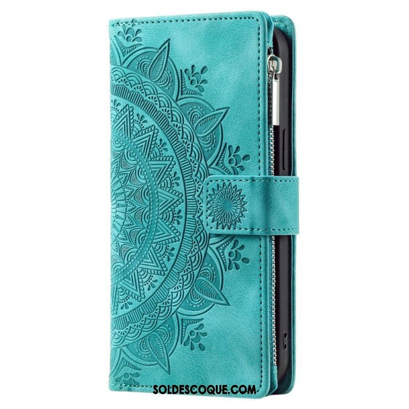 Housse Xiaomi Redmi Note 12 4G avec Porte-Monnaie Mandala