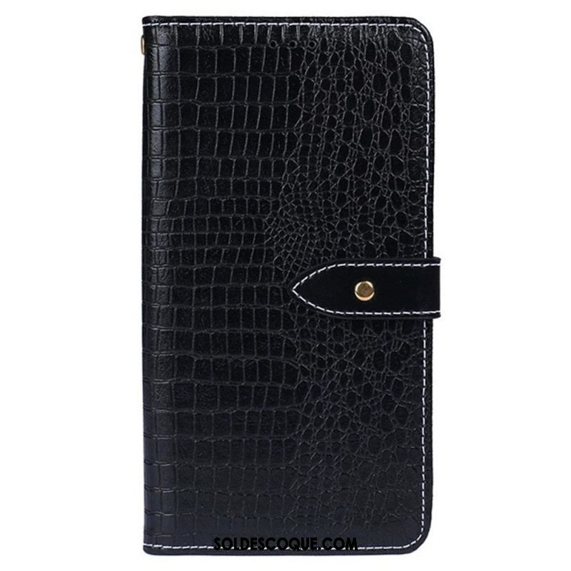 Housse Xiaomi Redmi Note 12/Poco X5 5G Crocodile IDEWEI