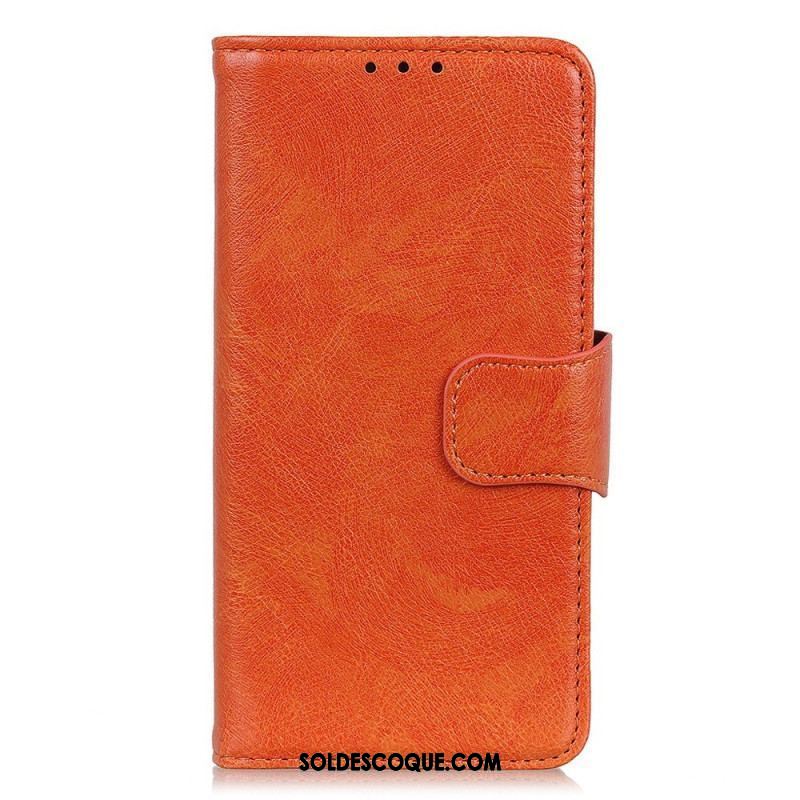 Housse Xiaomi Redmi Note 12/Poco X5 5G Cuir Nappa Fendu