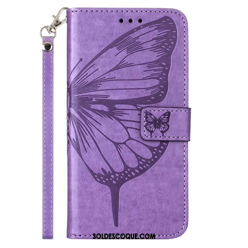 Housse Xiaomi Redmi Note 12/Poco X5 5G Papillon Floral
