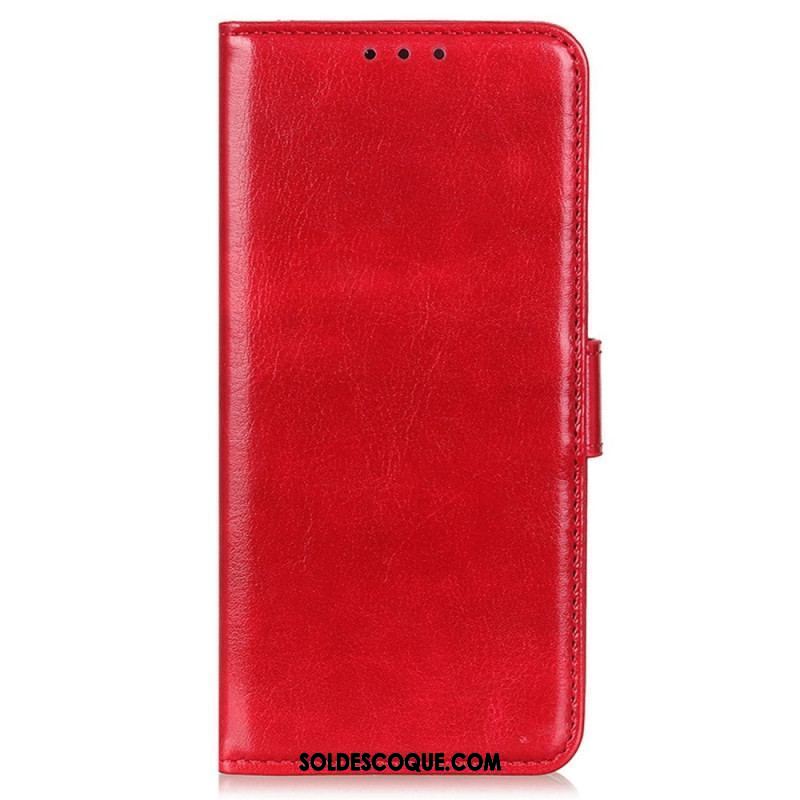 Housse Xiaomi Redmi Note 12/Poco X5 5G Simili Cuir Verni