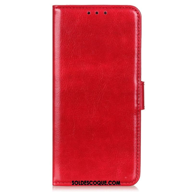 Housse Xiaomi Redmi Note 12/Poco X5 5G Simili Cuir Verni