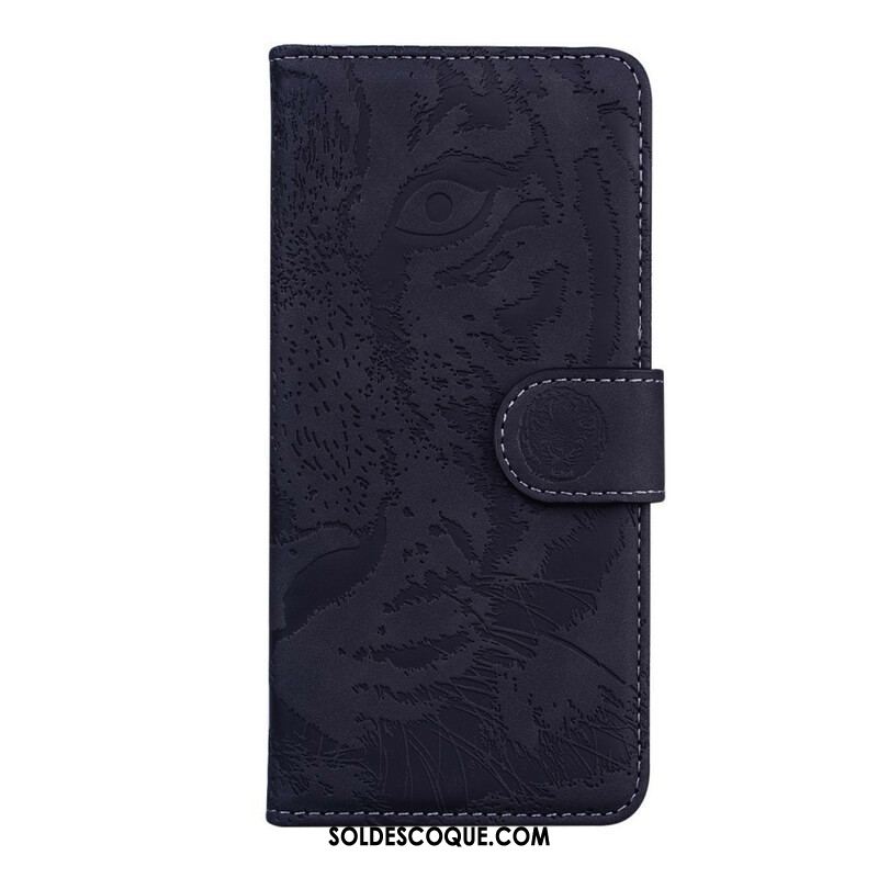 Housse iPhone 13 Mini Empreinte Face de Tigre