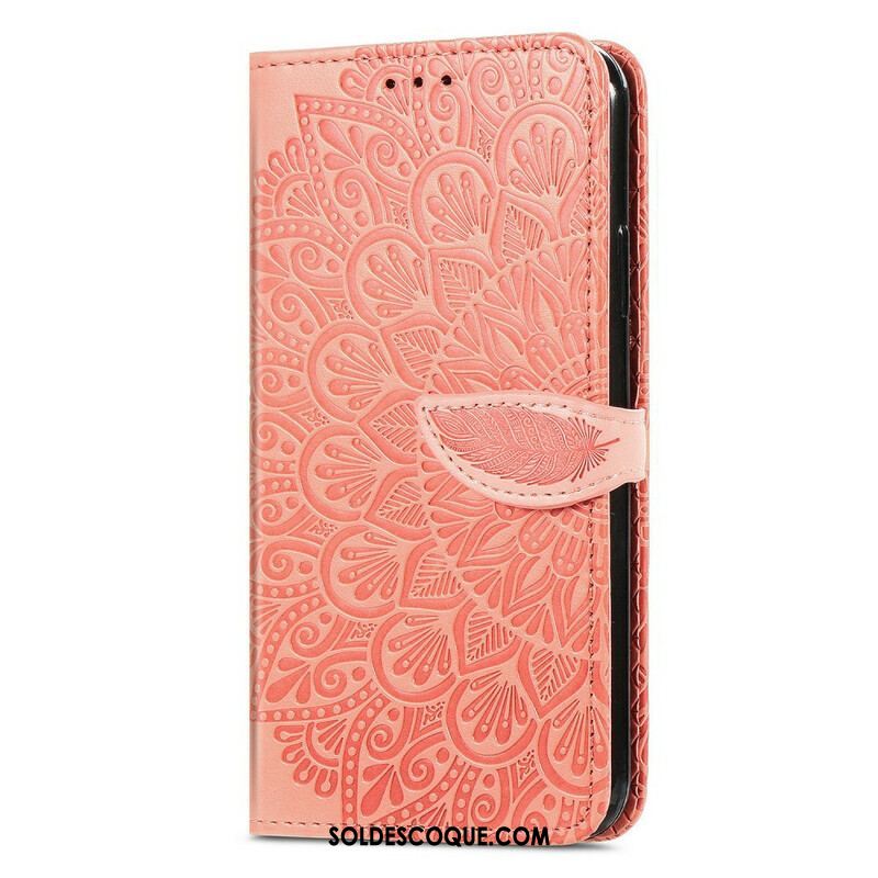 Housse iPhone 13 Mini Feuilles Tribales