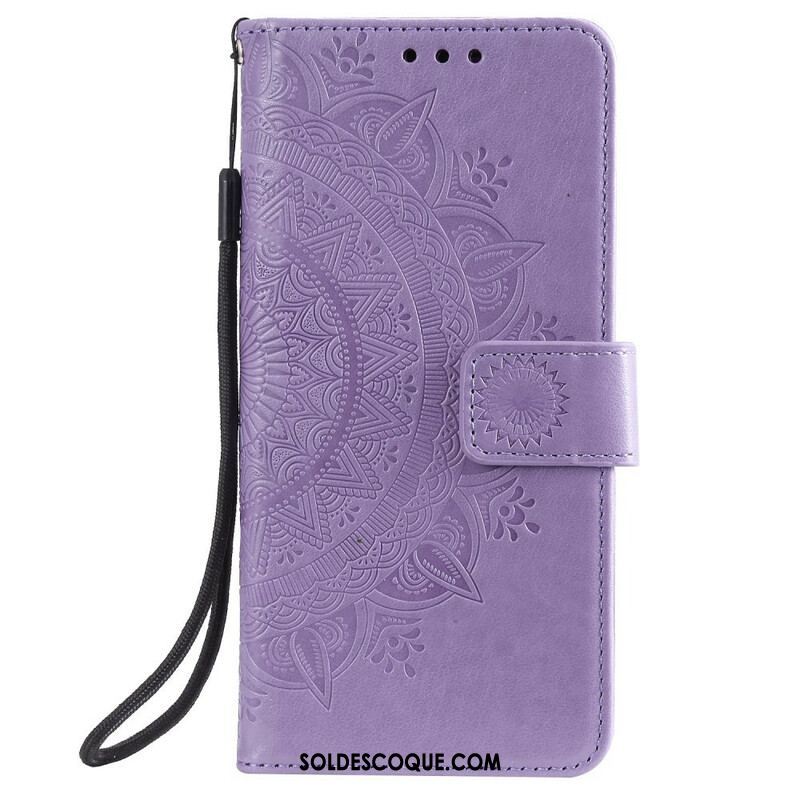 Housse iPhone 13 Mini Mandala Soleil