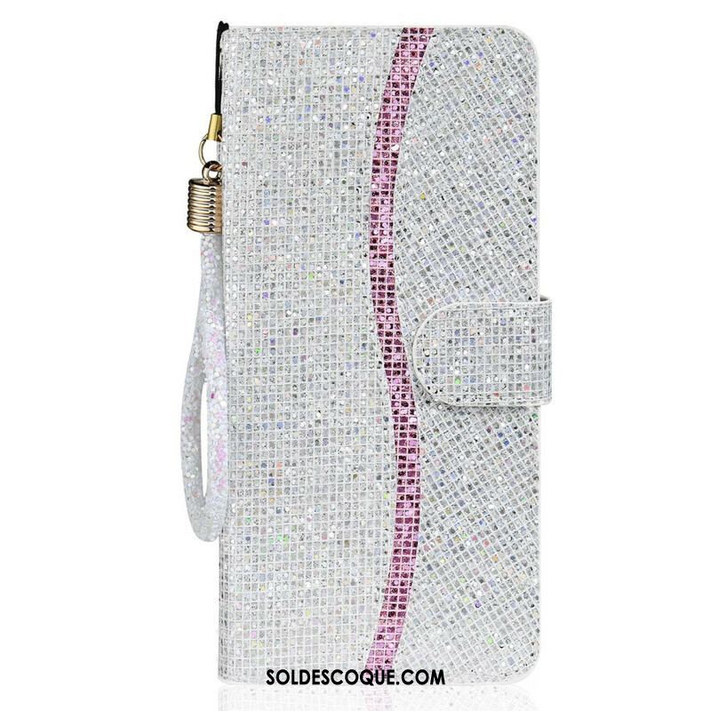 Housse iPhone 13 Mini Paillettes S Design