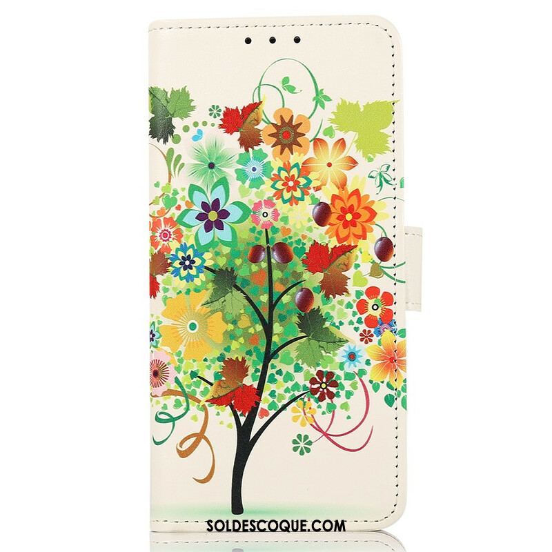 Housse iPhone 13 Pro Max Arbre Fleuri