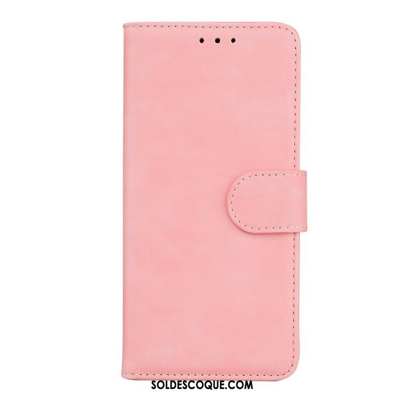 Housse iPhone 13 Pro Style Cuir Couture