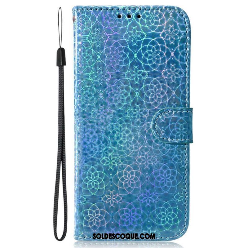 Housse iPhone 14 Plus Motif Stylé à Lanière