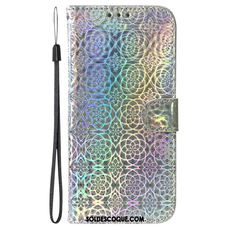 Housse iPhone 14 Plus Motif Stylé à Lanière