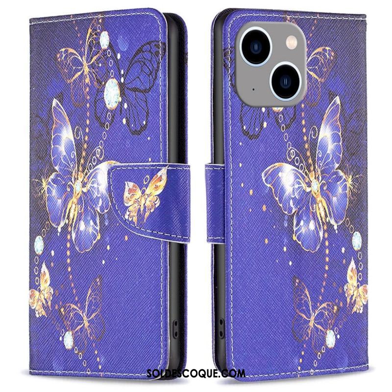 Housse iPhone 14 Plus Papillons du Monde