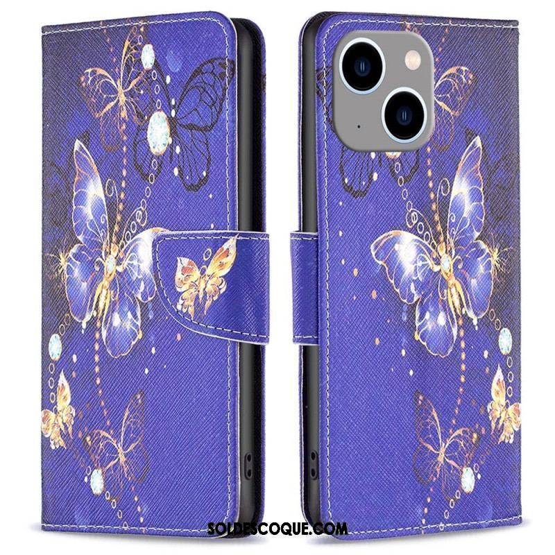 Housse iPhone 14 Plus Papillons du Monde