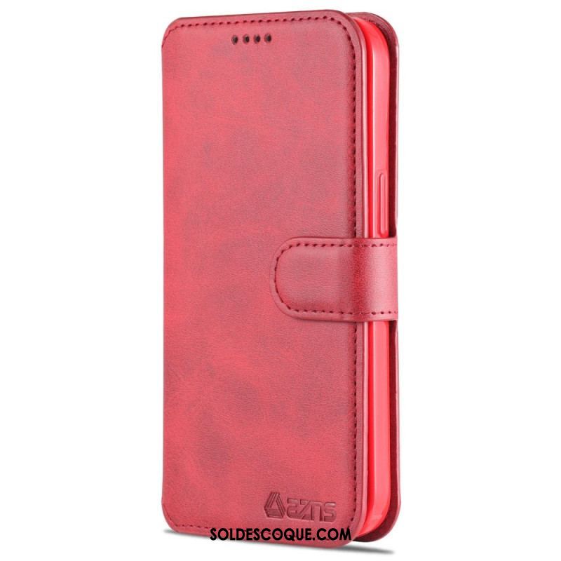 Housse iPhone 14 Pro AZNS Simili Cuir