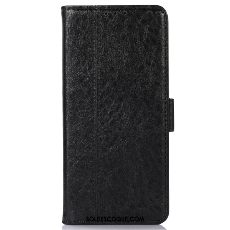 Housse iPhone 14 Simili Cuir Discret