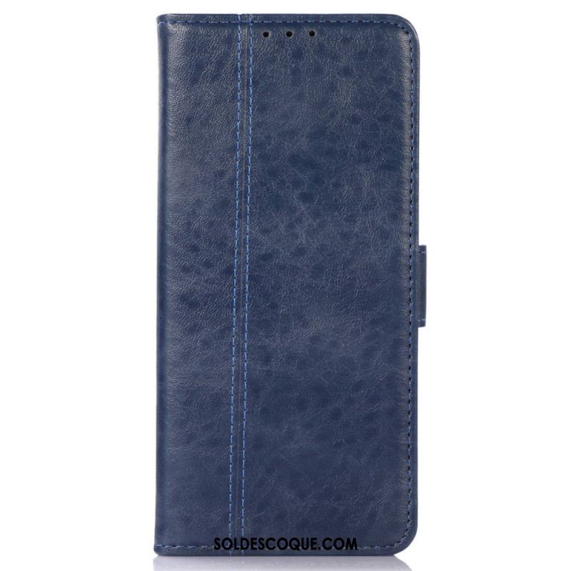 Housse iPhone 14 Simili Cuir Discret