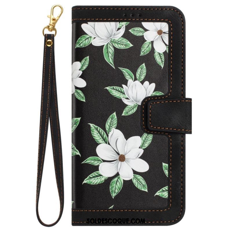 Housse iPhone 15 Luxury Flowers