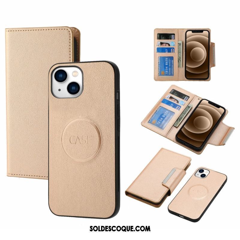 Housse iPhone 15 Plus Coque Détachable Magnétique