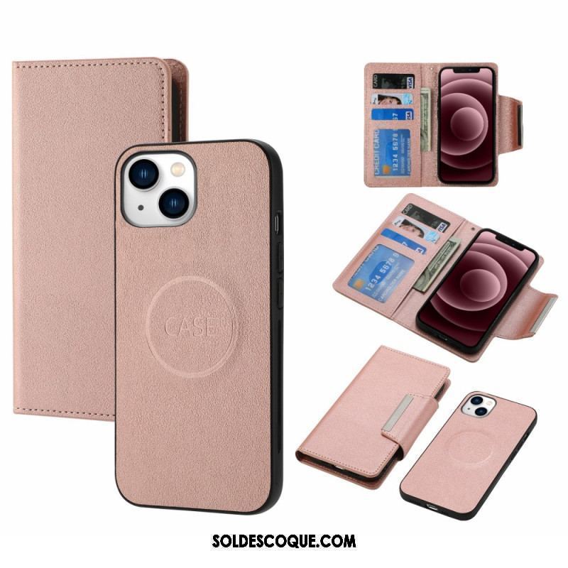 Housse iPhone 15 Plus Coque Détachable Magnétique