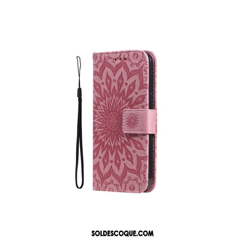 Housse iPhone 15 Plus Mandala Soleil