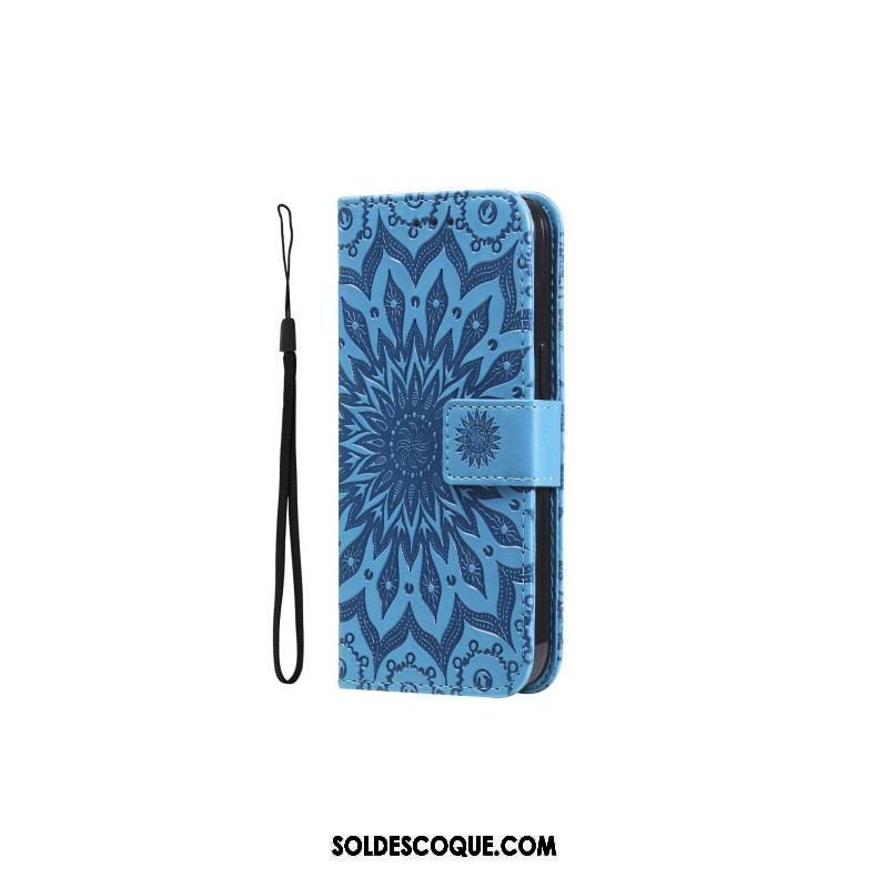 Housse iPhone 15 Plus Mandala Soleil