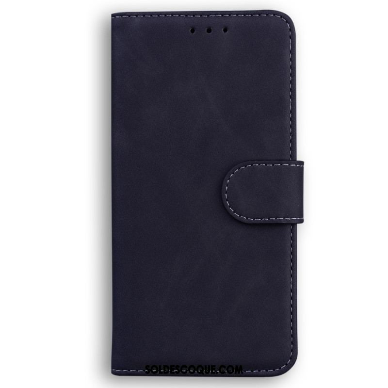 Housse iPhone 15 Plus Style Cuir Douceur