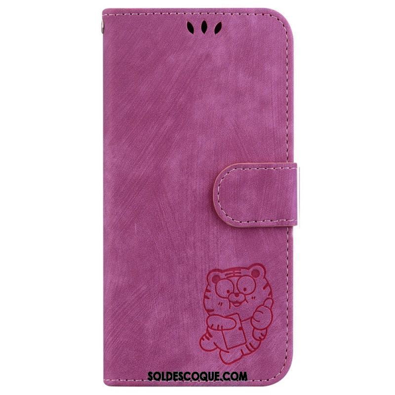 Housse iPhone 15 Pro Cute Tiger