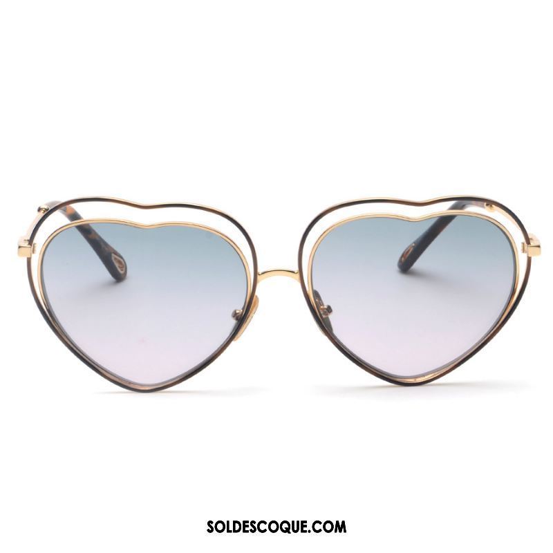 Lunettes De Soleil Femme Amour Gros Gris Rétro Cœur En Ligne