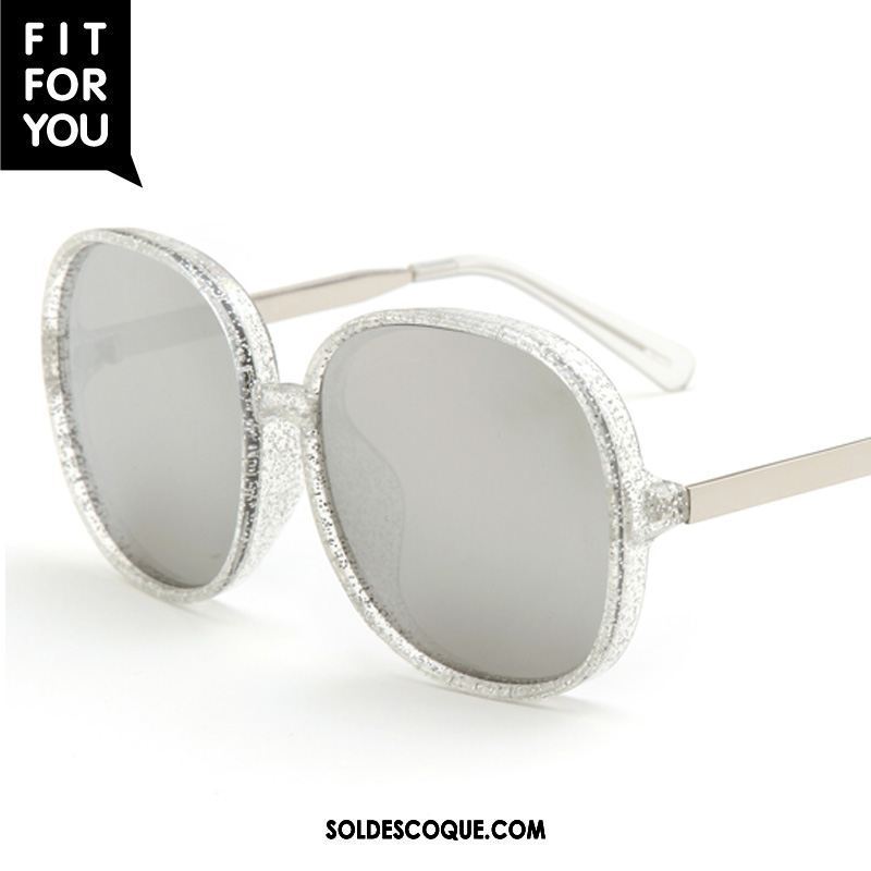 Lunettes De Soleil Femme Bonbons Tendance Rond Le Nouveau Poudre Pas Cher