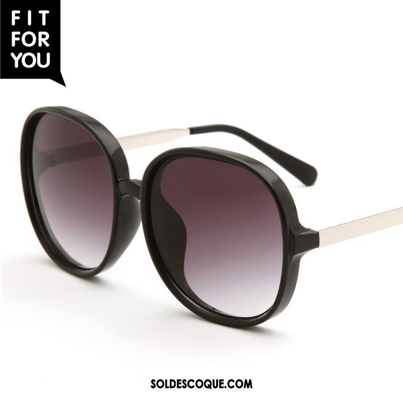 Lunettes De Soleil Femme Bonbons Tendance Rond Le Nouveau Poudre Pas Cher