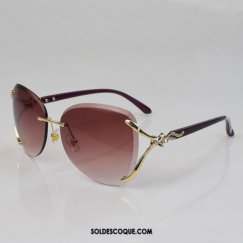 Lunettes De Soleil Femme Célébrité Gros Le Nouveau Visage Rond Longue Soldes