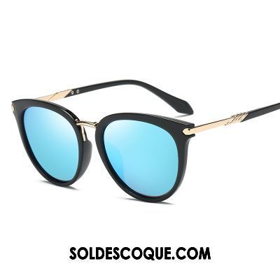 Lunettes De Soleil Femme Noir Célébrité Tendance Visage Rond Rouge France