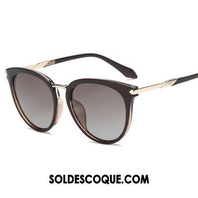 Lunettes De Soleil Femme Noir Célébrité Tendance Visage Rond Rouge France