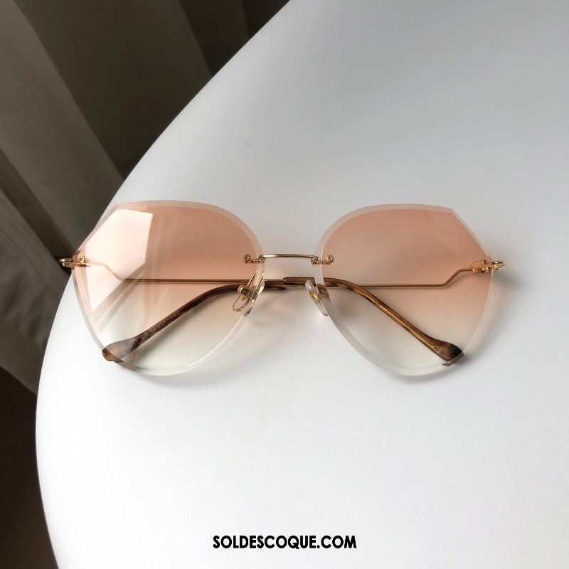 Lunettes De Soleil Femme Réseau Élégant Rouge Célébrité Mode En Ligne