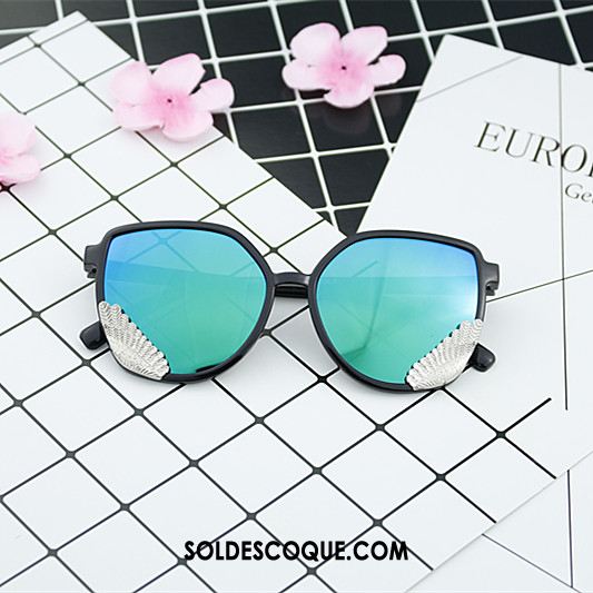 Lunettes De Soleil Homme Amoureux Femme Noir Tendance Tourisme Pas Cher