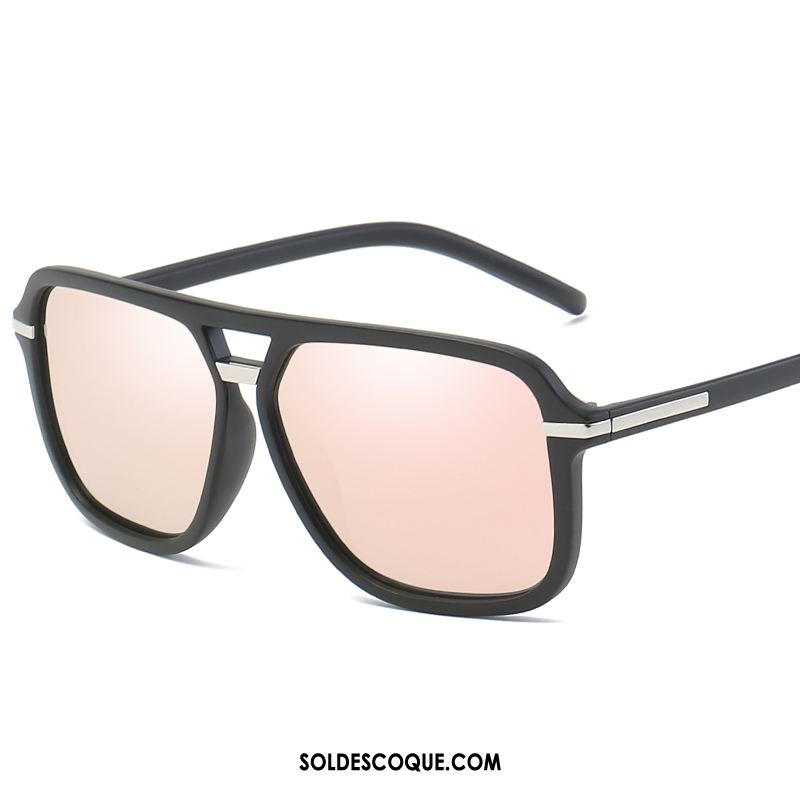 Lunettes De Soleil Homme Bleu Visage Rond Tendance Mode Amoureux Pas Cher