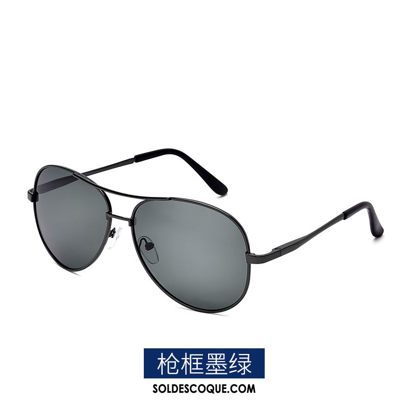 Lunettes De Soleil Homme Chauffeur Personnalité Le Nouveau Tendance Noir En Vente