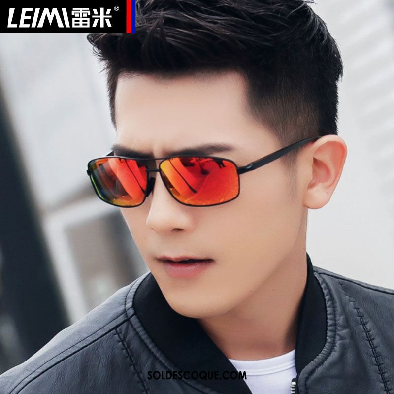 Lunettes De Soleil Homme Conduire Chauffeur Personnalité Tendance Visage Rond En Vente