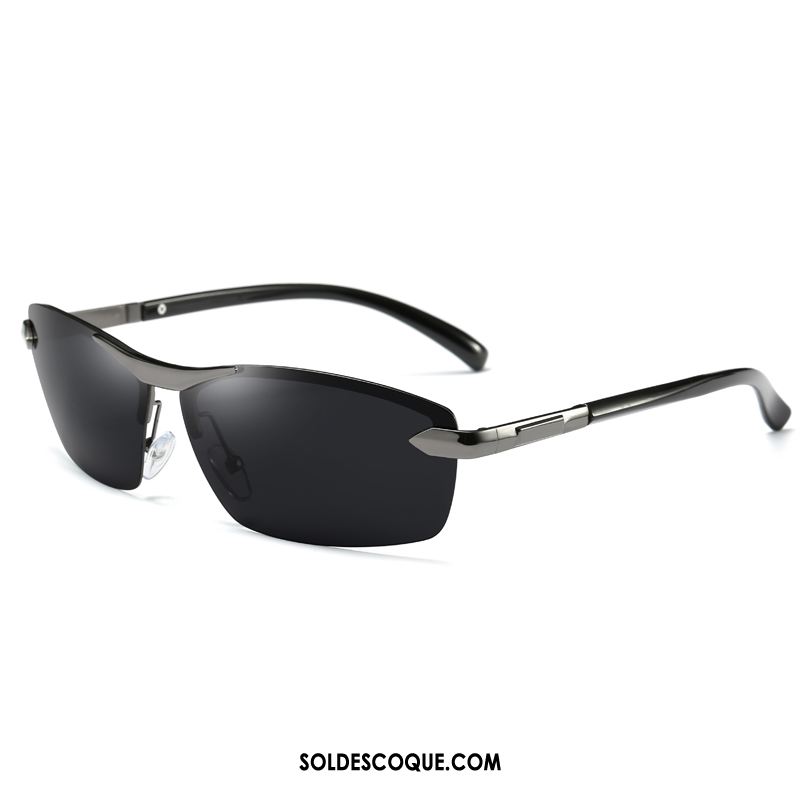 Lunettes De Soleil Homme Conduire Femme Bleu Chauffeur Polarisant Pas Cher