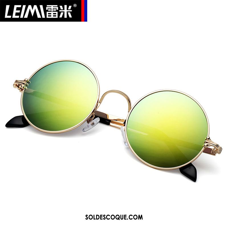 Lunettes De Soleil Homme Conduire Visage Rond Femme Le Nouveau Tendance Pas Cher