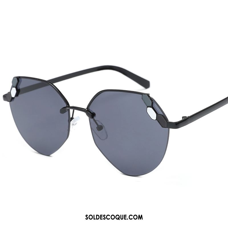 Lunettes De Soleil Homme Le Nouveau Amoureux Personnalité Femme Bleu Soldes