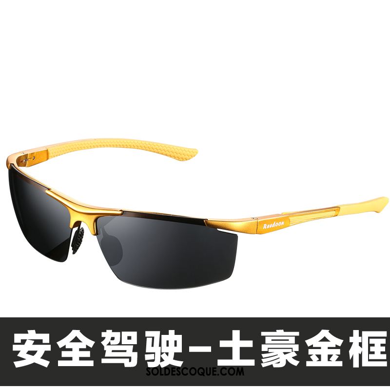 Lunettes De Soleil Homme Le Nouveau Conduire Simple Tendance Carré En Vente